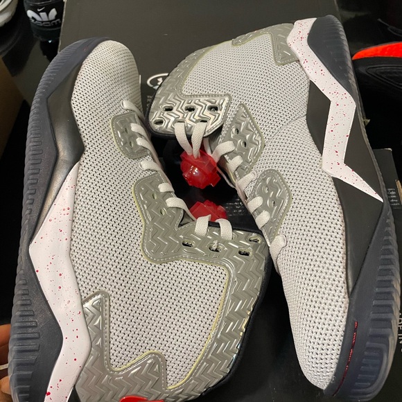 Air Jordan Spike Forty Pe White/Fire Red ‘Black 807541-101 Men’s Shoes Sz 12 New - Picture 2 of 7